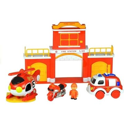 Lean Toys Fire protection kit with sound Lean Toys Fire protection kit with sound