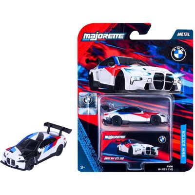 Majorette Deluxe BMW M4 GT3 EVO, bunt Majorette Deluxe BMW M4 GT3 EVO, bunt
