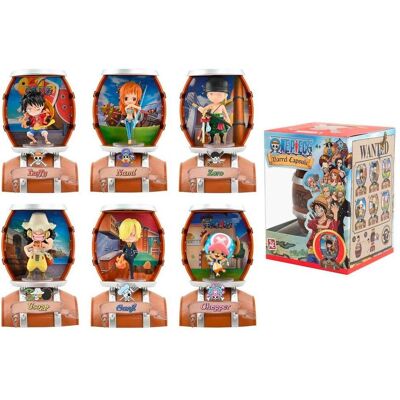 YuMe One Piece Barrel Capsule Minifiguren 9 cm Blind Box Display (6) YuMe One Piece Barrel Capsule Minifiguren 9 cm Blind Box Display (6)