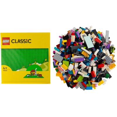 Lego City Mega-Bauspass 1000 bunte Bausteine, Sondersteine + 1 gruene Platte - NEU! Teile 1000x Lego City Mega-Bauspass 1000 bunte Bausteine, Sondersteine + 1 gruene Platte - NEU! Teile 1000x