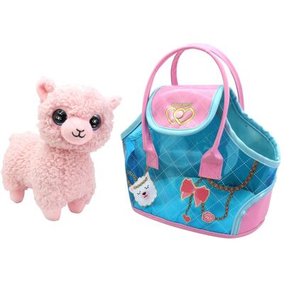 Cutekins plush toy Llama with carrying bag, 35048 Cutekins plush toy Llama with carrying bag, 35048
