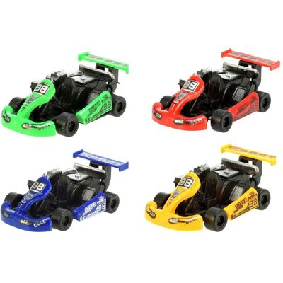 Toi-Toys TURBO RACERS Car -Kart- friction 4 assorted 95x5x3cm in display (12) Toi-Toys TURBO RACERS Car -Kart- friction 4 assorted 95x5x3cm in display (12)