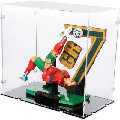 iDisplayit Acryl-XL Display für 43016 Cristiano Ronaldo – Fussballlegende (Mit schwarzem Boden) iDisplayit Acryl-XL Display für 43016 Cristiano Ronaldo – Fussballlegende (Mit schwarzem Boden)