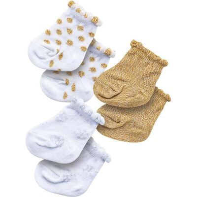 Heless Glitzerpuppensocken - 3 Paar Heless Glitzerpuppensocken - 3 Paar