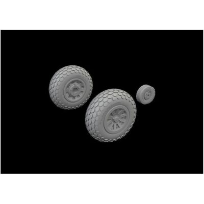 Eduard P-51D wheels oval tread Eduard P-51D wheels oval tread