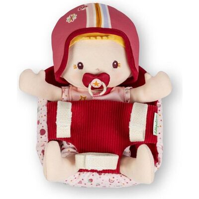 Lilliputiens Lena Stoffpuppe und Fahrradsitz Lilliputiens Lena Stoffpuppe und Fahrradsitz