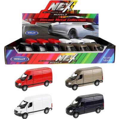 Toi-Toys Welly Mercede-Benz Sprinter Kastenbus-Modellauto Toi-Toys Welly Mercede-Benz Sprinter Kastenbus-Modellauto