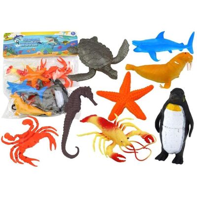 Lean Toys Meerestiere Figurenset 10-tlg Lean Toys Meerestiere Figurenset 10-tlg