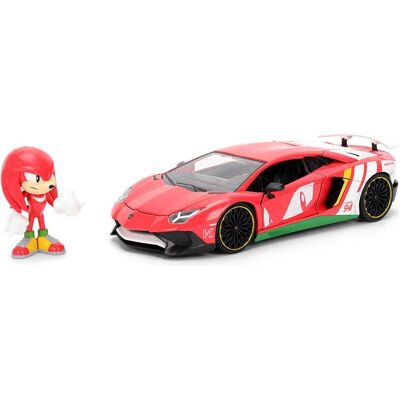 Jada Knuckles Lamborghini Aventador SV 1:24 Jada Knuckles Lamborghini Aventador SV 1:24