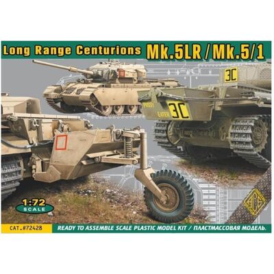 Ace Militärmodell-Kit - Centurion Mk.5LR/Mk.5/1 - Maßstab 1:72 Ace Militärmodell-Kit - Centurion Mk.5LR/Mk.5/1 - Maßstab 1:72