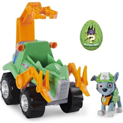Spin Master PAW Patrol Dino Rescue Luxus-Aufziehfahrzeug von Rocky mit Überraschungs-Dinosaurierfigur Spin Master PAW Patrol Dino Rescue Luxus-Aufziehfahrzeug von Rocky mit Überraschungs-Dinosaurierfigur