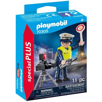 Polizist mit Radarfalle int. (70305, Playmobil Figures) Polizist mit Radarfalle int. (70305, Playmobil Figures)