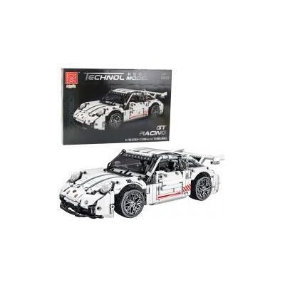 Lean Toys Bausteine GT-Rennwagen Weiss 1:14 1268 Stk. Lean Toys Bausteine GT-Rennwagen Weiss 1:14 1268 Stk.