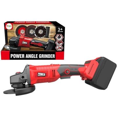 Lean Toys Roter Grinder für Heimwerker Lean Toys Roter Grinder für Heimwerker