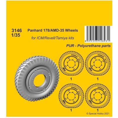 CMK Panhard 178/AMD-35 Wheels CMK Panhard 178/AMD-35 Wheels