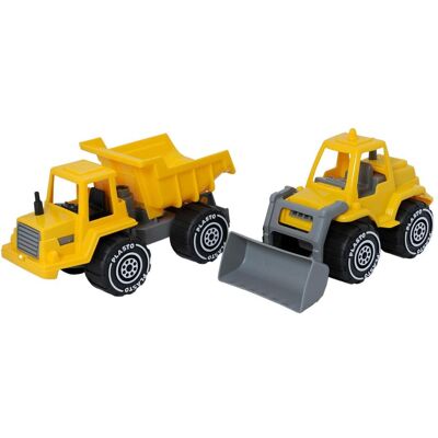 Plasto Baufahrzeug 23cm Mix Plasto Baufahrzeug 23cm Mix
