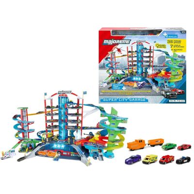 Majorette Super City Garage + 6 Vehicles Majorette Super City Garage + 6 Vehicles