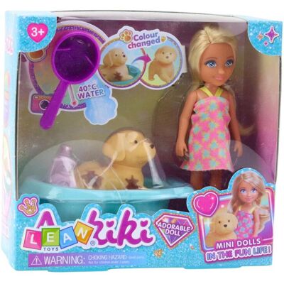 Lean Toys Lean Puppenhund-Badeset Interaktives Zubehör Für Mädchen Lean Toys Lean Puppenhund-Badeset Interaktives Zubehör Für Mädchen