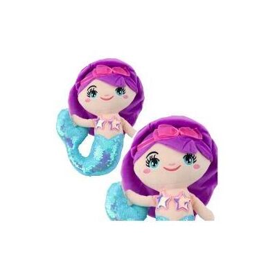 Lean Toys Lean Plüsch Meerjungfrau Kuschelschwanz Aus Pailletten Türkis 28Cm (28 cm) Lean Toys Lean Plüsch Meerjungfrau Kuschelschwanz Aus Pailletten Türkis 28Cm (28 cm)