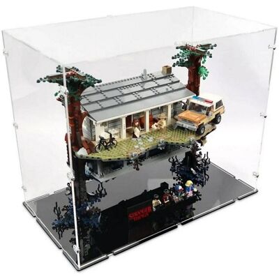 iDisplayit Acryl-Display für LEGO 75810 Stranger Things - Die andere Seite (Mit schwarzem Boden) iDisplayit Acryl-Display für LEGO 75810 Stranger Things - Die andere Seite (Mit schwarzem Boden)