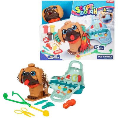 Toi-Toys Sculptidough Tonset Tierpfleger Hund, 13-tlg. Toi-Toys Sculptidough Tonset Tierpfleger Hund, 13-tlg.