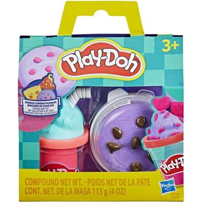 Hasbro PLAY-DOH Spielknete Treats to go 3fach sortiert Hasbro PLAY-DOH Spielknete Treats to go 3fach sortiert