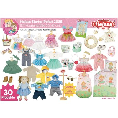 Heless Puppenkleider Einsteigerpaket 2025 Heless Puppenkleider Einsteigerpaket 2025