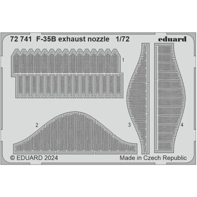 Eduard F-35B exhaust nozzle TAMIYA Eduard F-35B exhaust nozzle TAMIYA