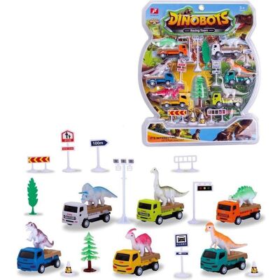 Trifox Automatischer Rückzug + Schilder und Dinosaurier MIX Trifox Automatischer Rückzug + Schilder und Dinosaurier MIX