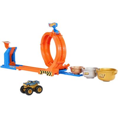 Hot Wheels Monster Trucks 2-in-1 Loop & Flip Challenge Hot Wheels Monster Trucks 2-in-1 Loop & Flip Challenge