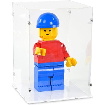 iDisplayit Acryl-Display für LEGO 40649 Grosse Minifigur (Mit weissem Boden) iDisplayit Acryl-Display für LEGO 40649 Grosse Minifigur (Mit weissem Boden)