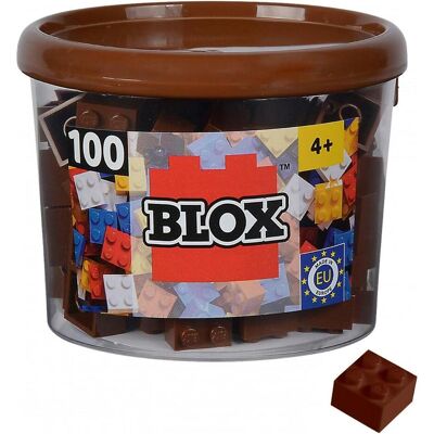Androni Blox 100 braune 4er Steine in Dose Androni Blox 100 braune 4er Steine in Dose