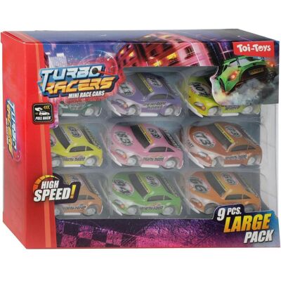 Toi-Toys Turbo Rennwagen Mini Rally - Spielzeugautos Toi-Toys Turbo Rennwagen Mini Rally - Spielzeugautos