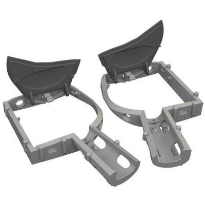 Eduard Bf 109K-4 wheel bays PRINT 1/48 Eduard Bf 109K-4 wheel bays PRINT 1/48