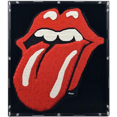 iDisplayit Acryl-Wand-Display für LEGO 31206 The Rolling Stones iDisplayit Acryl-Wand-Display für LEGO 31206 The Rolling Stones