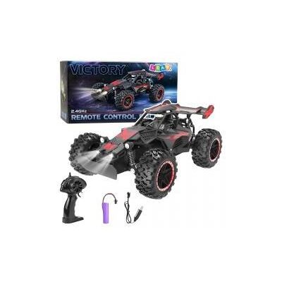 Lean Toys Ferngesteuertes RC-Auto Offroad Rot 1:18 20 km/h Lean Toys Ferngesteuertes RC-Auto Offroad Rot 1:18 20 km/h