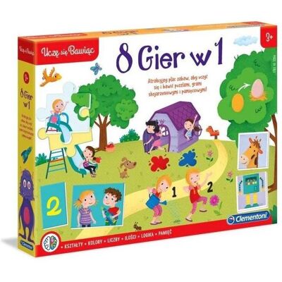 Clementoni Lernspielset 8in1 Set Clementoni Lernspielset 8in1 Set