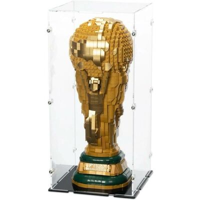 iDisplayit Acryl-Display für LEGO 43020 Offiz. Pokal der FIFA Fussball-Weltmeisterschaft (Schwarzer Boden) iDisplayit Acryl-Display für LEGO 43020 Offiz. Pokal der FIFA Fussball-Weltmeisterschaft (Schwarzer Boden)