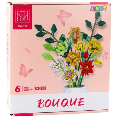 Lean Toys Bausteine Dekorativer Blumenstrauss aus bunten Blumen 827 Stk. Lean Toys Bausteine Dekorativer Blumenstrauss aus bunten Blumen 827 Stk.