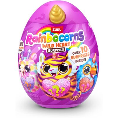 Zuru Rainbocorns-Sparkle Heart Surprise-Wild Heart Surprise,S1,Shrink Wrap,Tq,6pc (18.90 cm) Zuru Rainbocorns-Sparkle Heart Surprise-Wild Heart Surprise,S1,Shrink Wrap,Tq,6pc (18.90 cm)