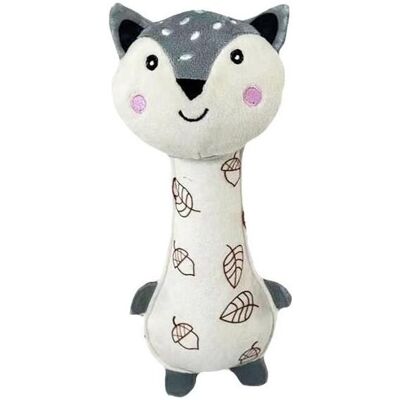 Tullo Graues Fuchsspielzeug mit Sound, 17 cm Tullo Graues Fuchsspielzeug mit Sound, 17 cm