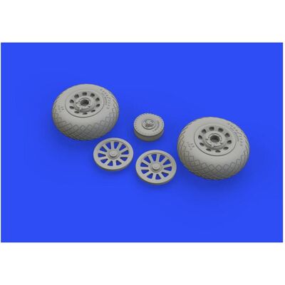 Eduard P-51D wheels diamond tread 2 for Eduard P-51D wheels diamond tread 2 for
