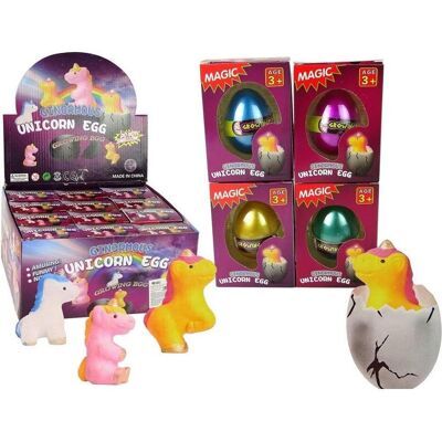 Lean Toys MISCHEN Sie das in Wasser wachsende Einhorn-Ei Lean Toys MISCHEN Sie das in Wasser wachsende Einhorn-Ei