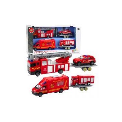 Lean Toys Lean Satz Feuerwehrfahrzeuge Autos Angetrieben Rot Lean Toys Lean Satz Feuerwehrfahrzeuge Autos Angetrieben Rot