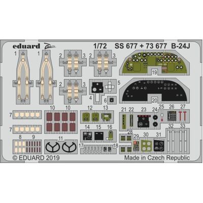 Eduard B-24J for Hasegawa Eduard B-24J for Hasegawa