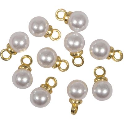 Rayher Mini-Anhänger "Perle", Gold Rayher Mini-Anhänger "Perle", Gold