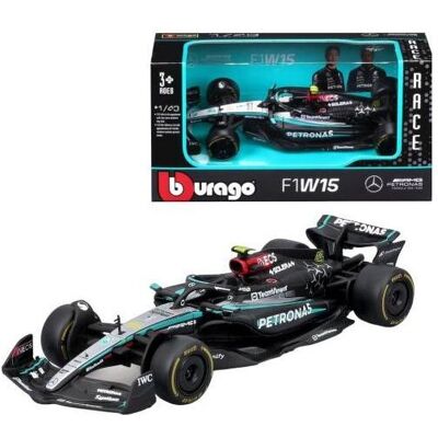 Bburago 1/43 MERCEDES AMG W15 SF 2024 #44 Hamilton Bburago 1/43 MERCEDES AMG W15 SF 2024 #44 Hamilton