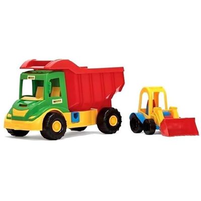 Wader Multi Truck Vehicles tipper with bulldozer Wader Multi Truck Vehicles tipper with bulldozer