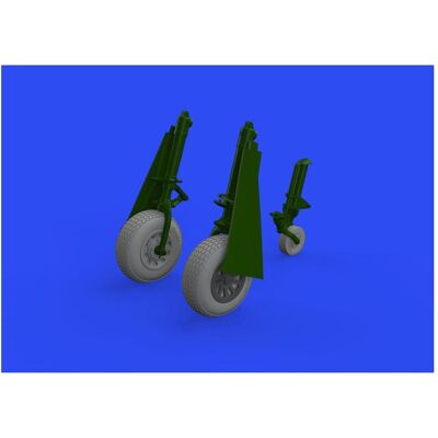 Eduard P-51D wheels block tread 2 1/48 for Eduard P-51D wheels block tread 2 1/48 for