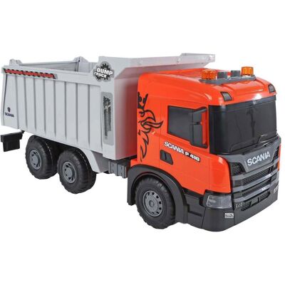 2-Play 2- Play Scania Truck Dump Truck Friction mit Licht und Ton 2-Play 2- Play Scania Truck Dump Truck Friction mit Licht und Ton
